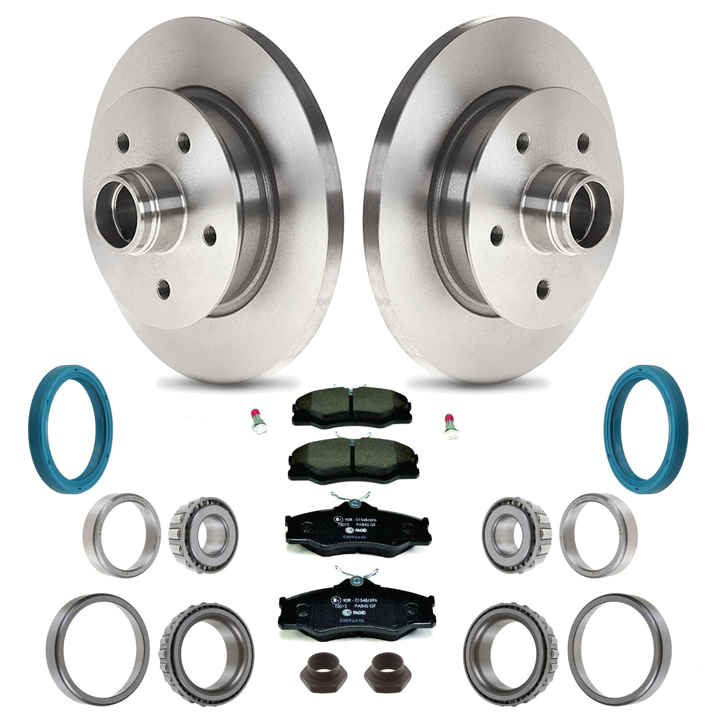 Front Brake Kit - VW Late Vanagon 1984.5-1991