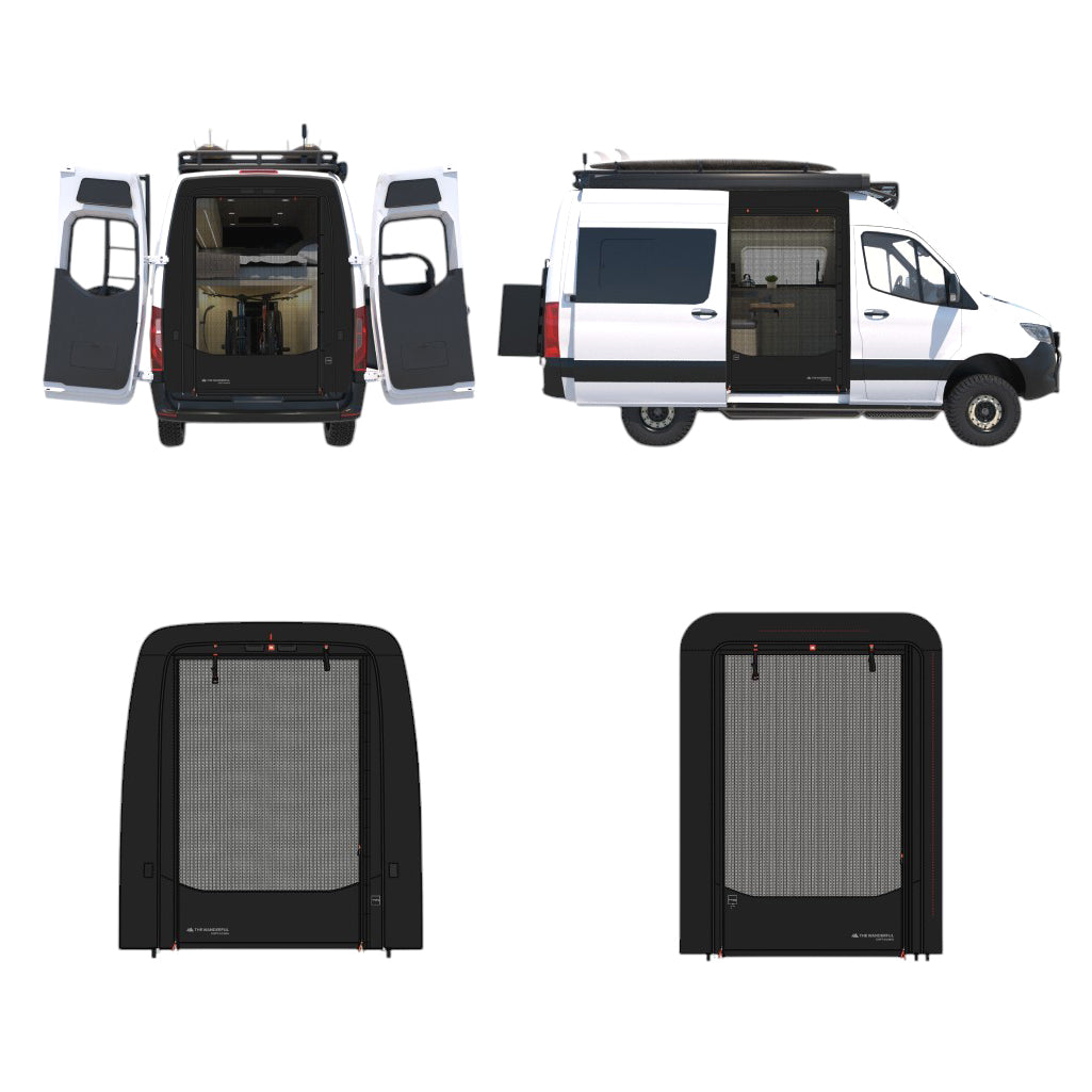 The Wanderful CampGuard Pro Bug Screen - Mercedes Sprinter 2007+