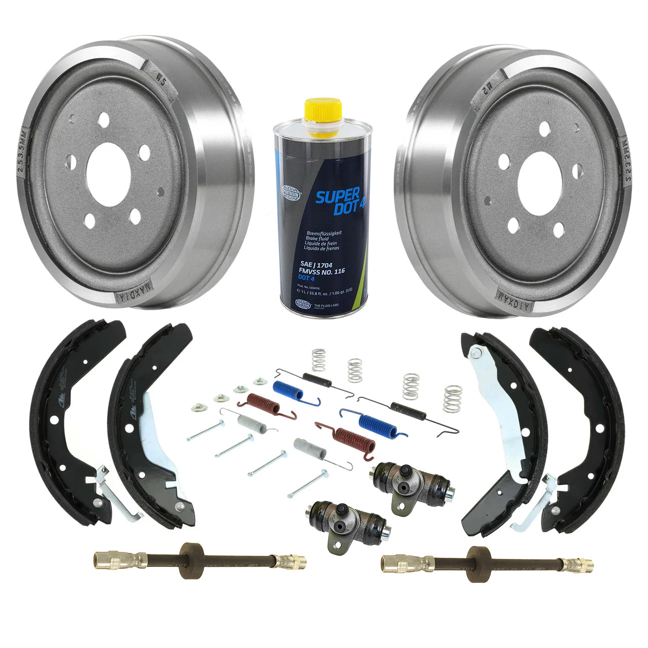 Ultimate Rear Drum Brake Kit - VW Vanagon