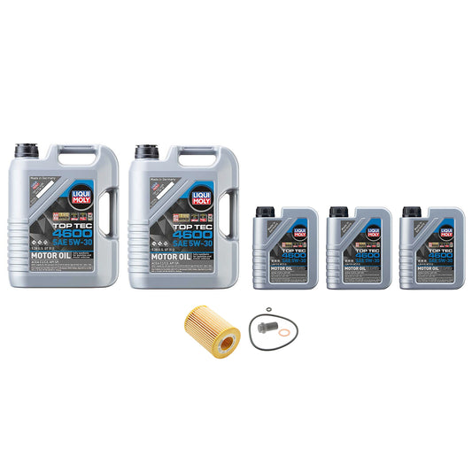 Oil Service Kit Liqui Moly Top Tec 4600 SAE 5W-30 - Mercedes OM642 Sprinter