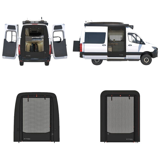 The Wanderful CampGuard Pro Bug Screens - Ford Transit 2015+